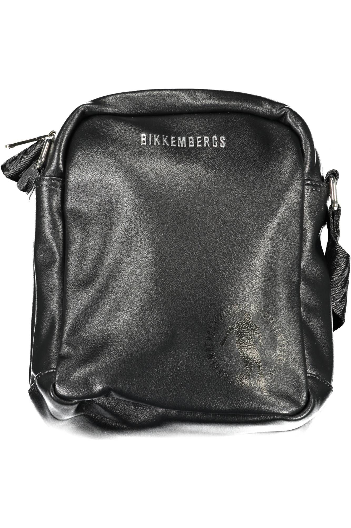 

Черная полиэтиленовая мужская сумка через плечо Bikkembergs