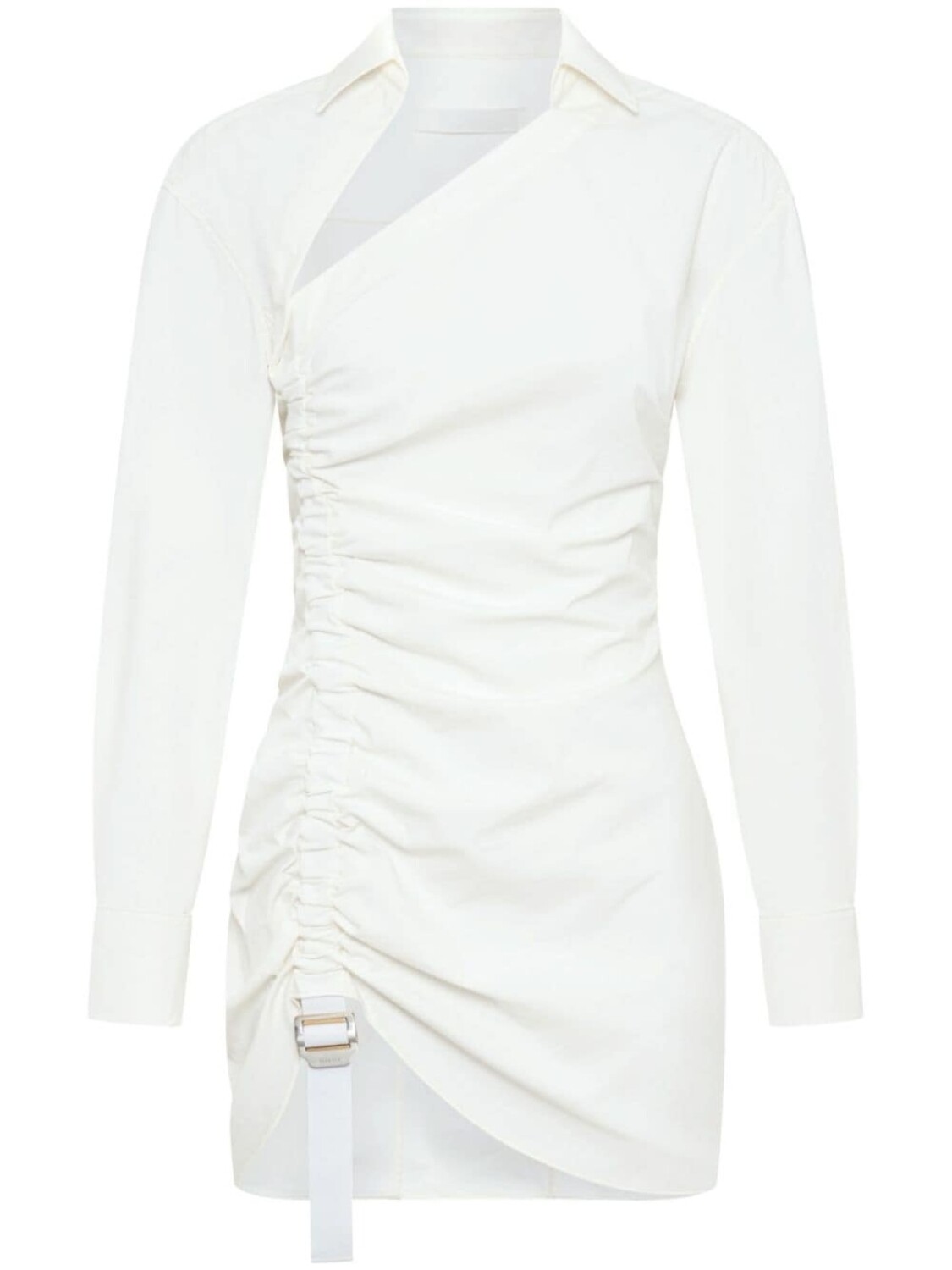 

Короткое платье асимметричного кроя Dion Lee, белый