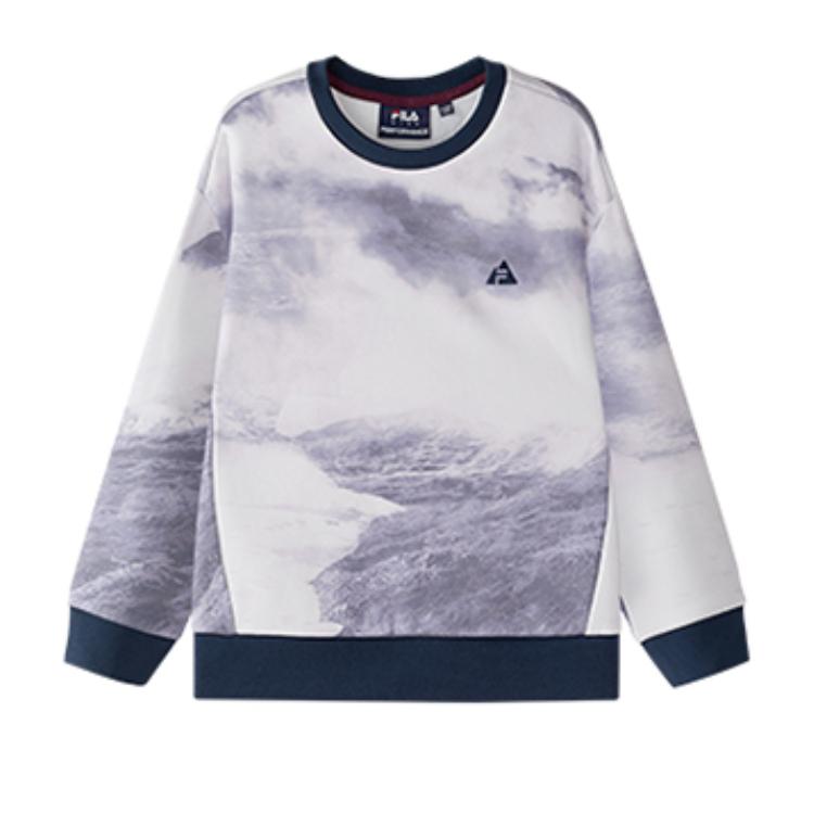 

Свитшот с принтом по всей поверхности для подростков FILA KIDS, мультиколор