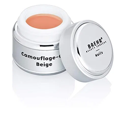 Камуфляжный гель для ногтей Beige Transparent 5 мл от BAEHR BEAUTY CONCEPT Baehr