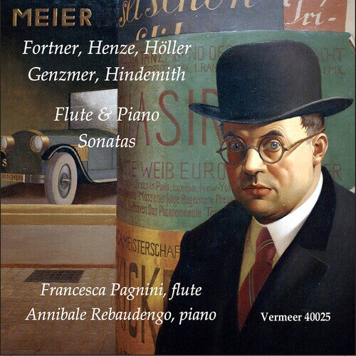 

CD диск Fortner / Pagnini / Rebaudengo: Flute & Piano Sonatas