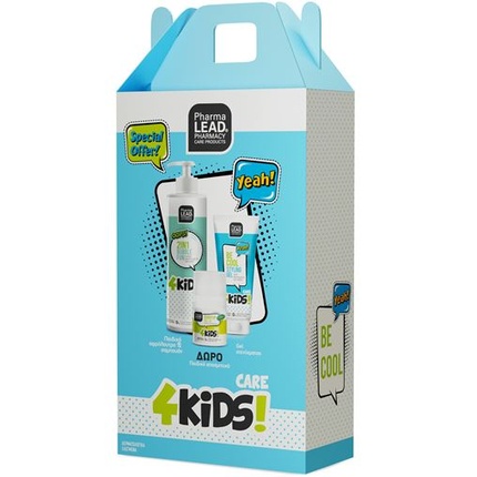 

Промо-набор 4kids Boys 2in1 — Bubble Fun 500 мл, гель для укладки Be Cool 150 мл Pharmalead