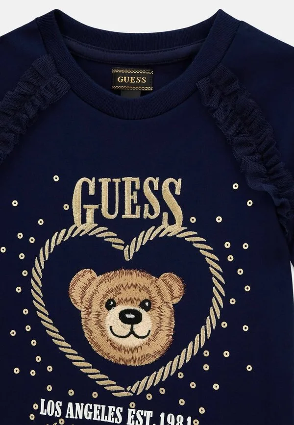 Платье punto milano kleid day dress Guess, Blau — фото 3