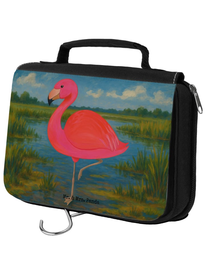 

Mr. & Mrs. Panda Сумка для душа Flamingo Classic Design без надписи, белого цвета