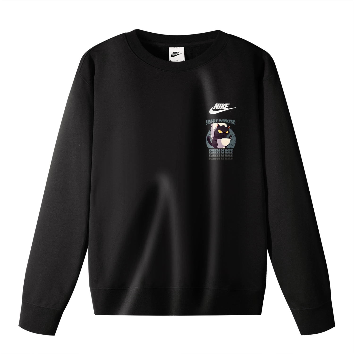 

Nike Свитшот унисекс черный