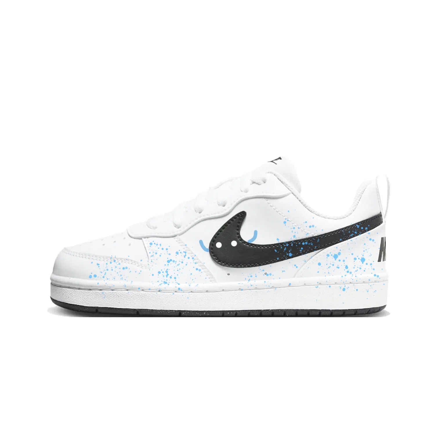 Кроссовки для скейтбординга детские Nike Court Borough Swim синие