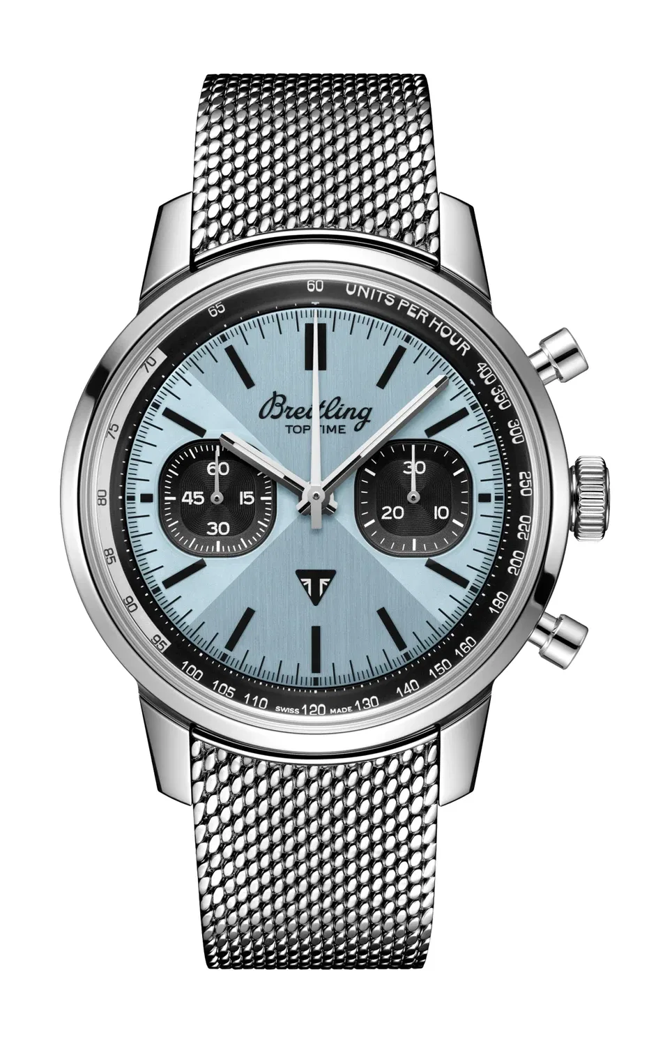 ТОП ТАЙМ B01 ТРАЙАМФ - AB01764A1C1A1 BREITLING, серебряный