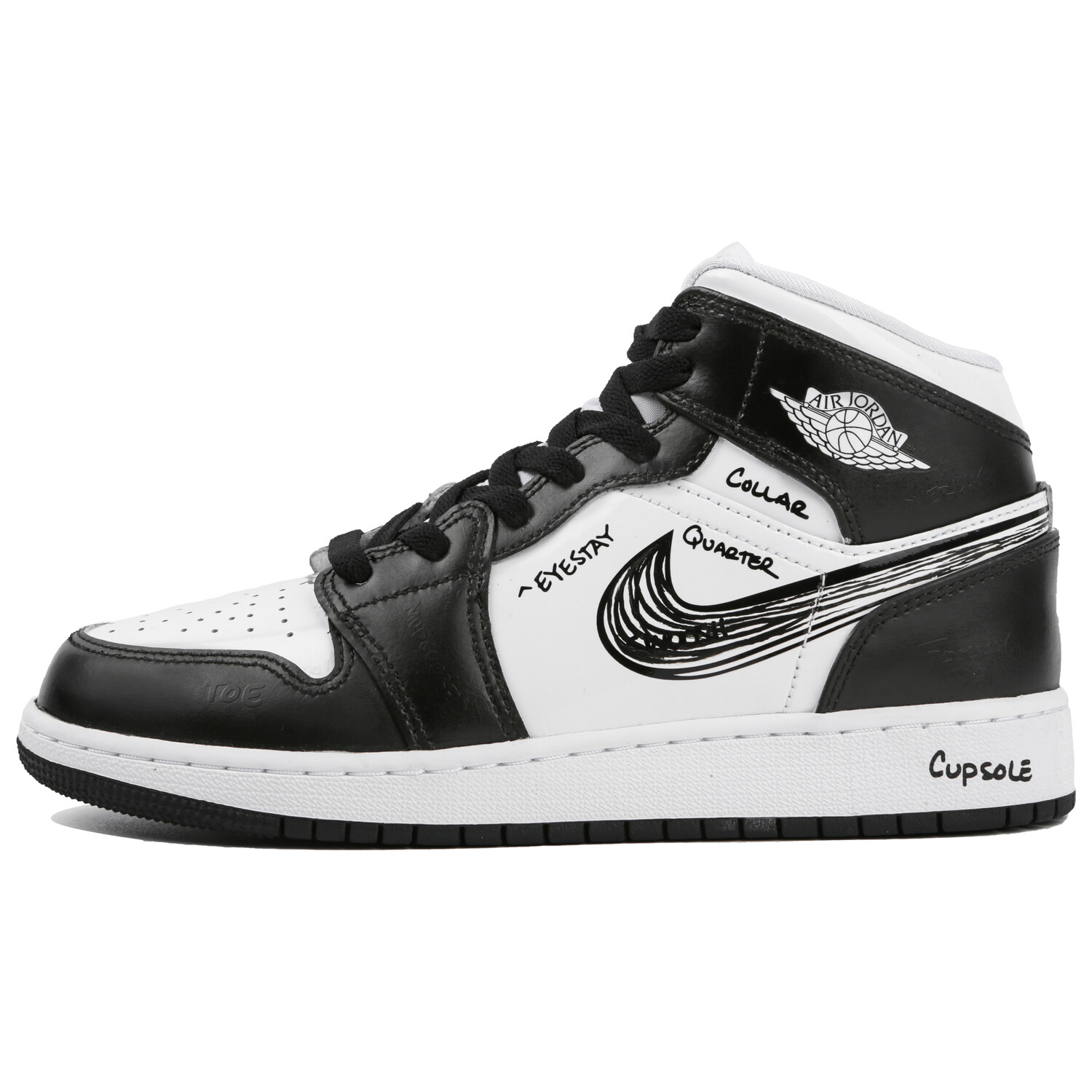 

Женские кроссовки Jordan Air Jordan 1 для скейтбординга, black