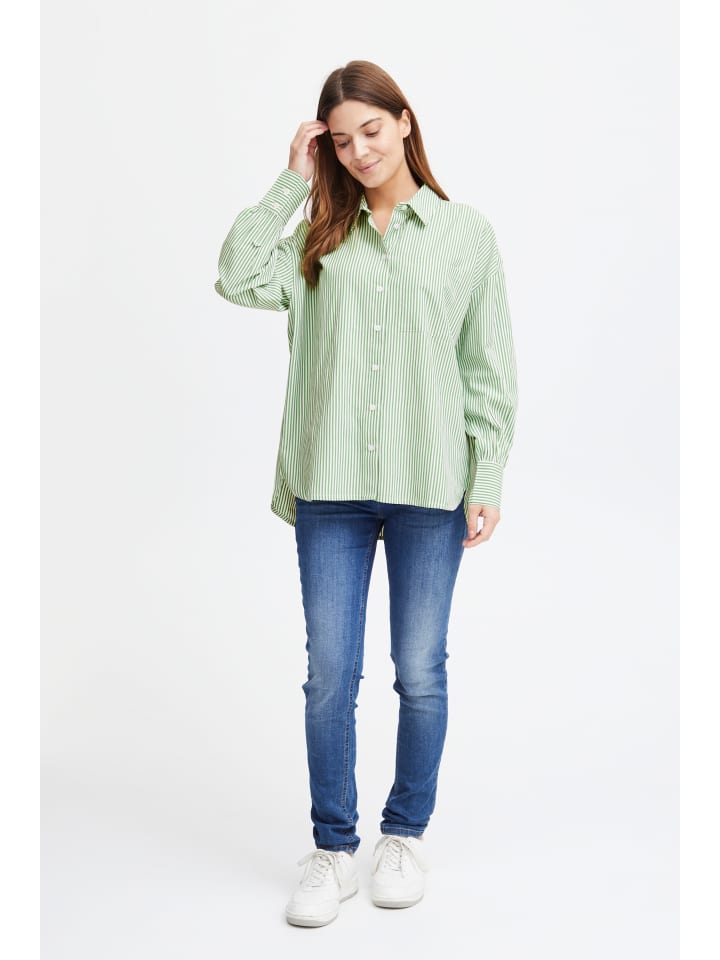 

Fransa Рубашка с длинными рукавами FRPOPPA, свободный крой, цвет «лаймовый микс» (онлайн)