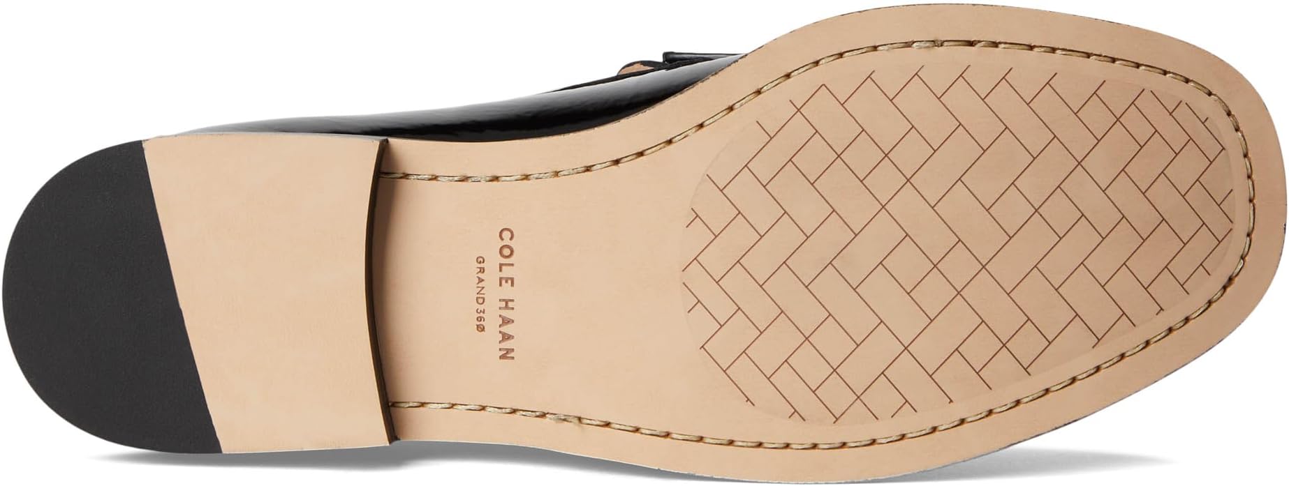 Лоферы Cole Haan Lana Lux Penny Loafers Remastered, Black Crinkle PatentSee Less — фото 3