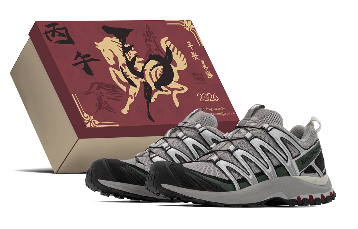 

Кроссовки для трейлраннинга и тренировок XA PRO 3D Cushioning Support Low top Unisex SALOMON, черный/серый