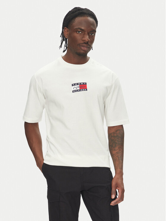

Футболка обычного кроя F1 Movie MW0MW41391 Tommy Hilfiger, белый