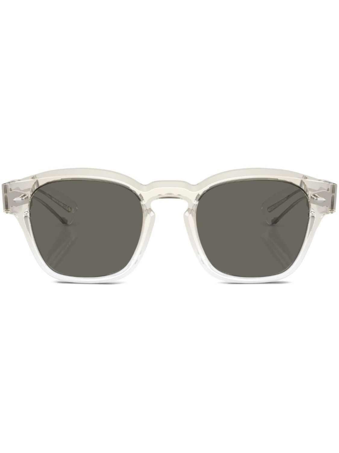 

Oliver Peoples солнцезащитные очки Maysen в круглой оправе, нейтральный цвет