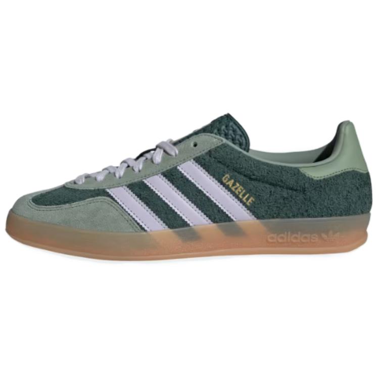 

Кроссовки Adidas Gazelle Indoor 'Mineral Green Silver Dawn', зеленый