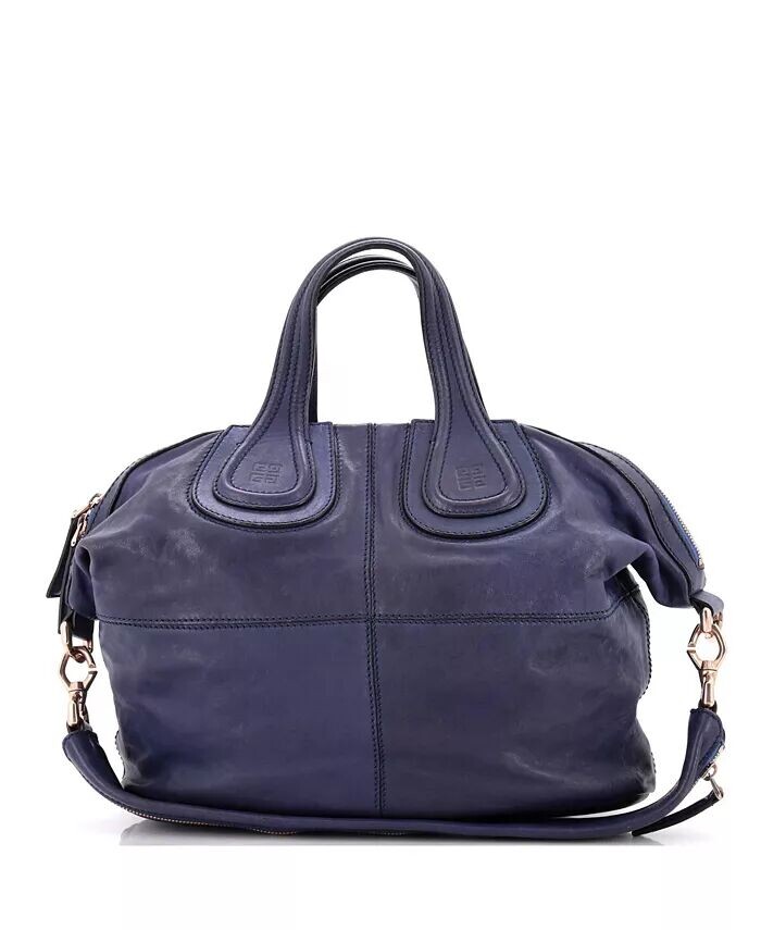 

Кожаная сумка Nightingale среднего размера Pre-Owned Givenchy, синий