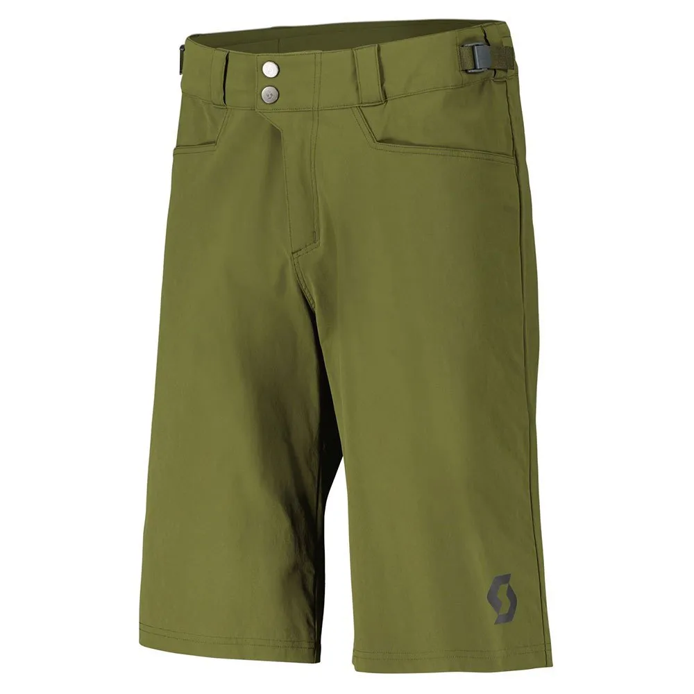 

Шорты Scott Trail Flow Padded, зеленый