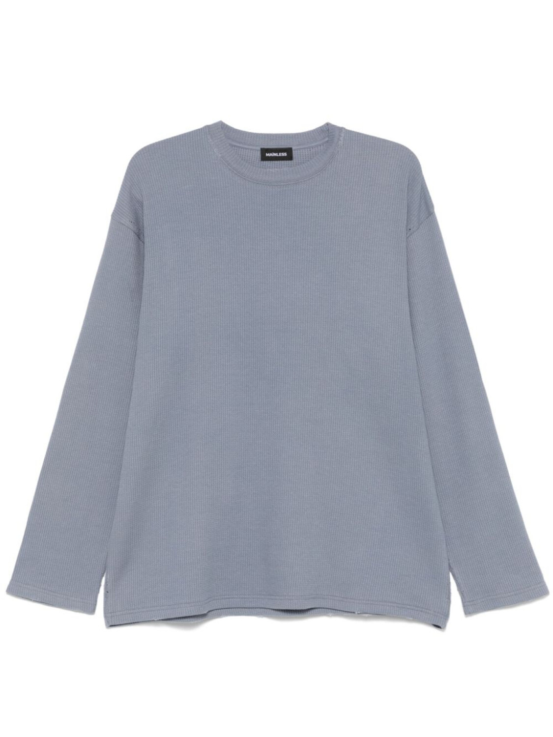 

Mainless свитер фактурной вязки, синий