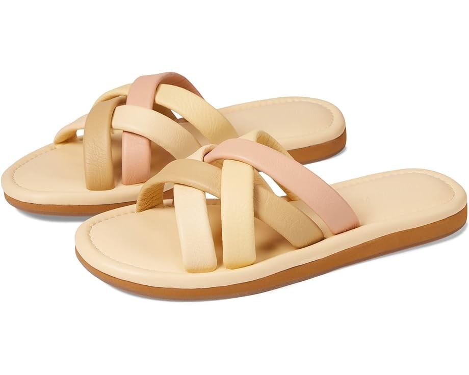 

Сандалии Madewell The Leeandra Slide Sandal, цвет Buttered Scone Multi