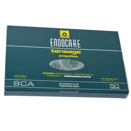 Сыворотка Endocare — Осветляющие и наполняющие ампулы для лица после процедуры % SCA Tensage, 2 мл — фото 2