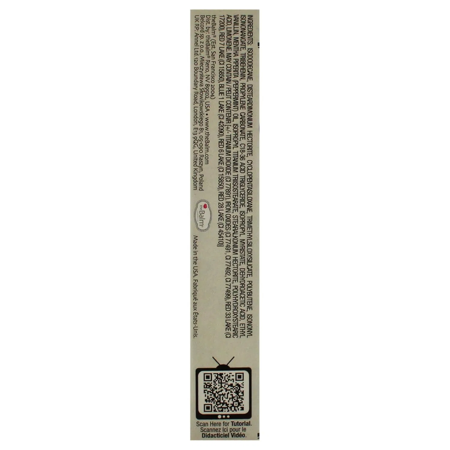 Жидкая матовая помада «Meet Matte Hughes - Humble» от theBalm Thebalm, Multi-Coloured — фото 4