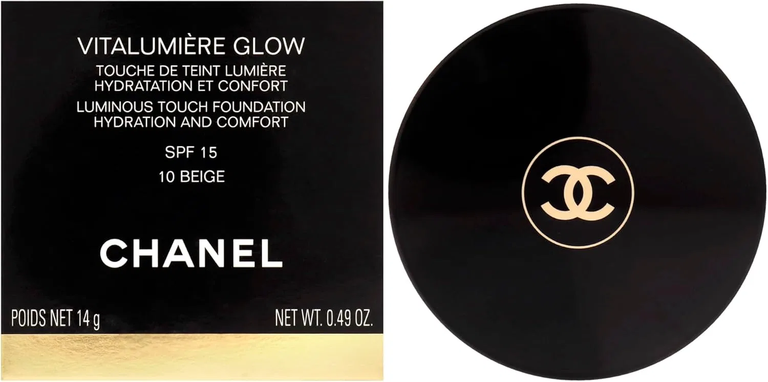 Тональный крем-подушка Chanel Vitalumiere Glow 14 г