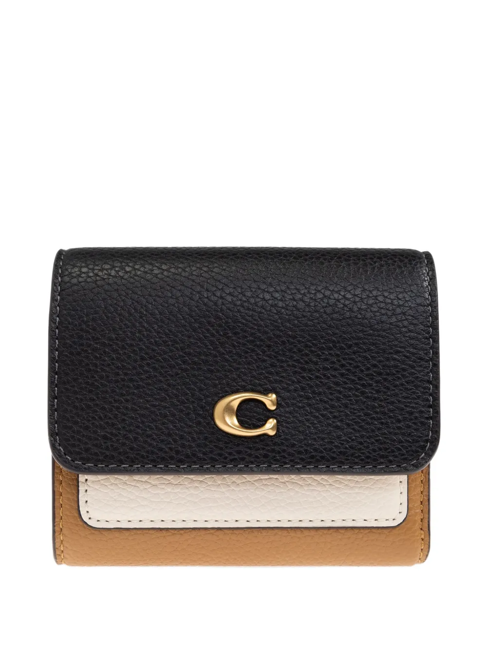 

Маленький кошелек с логотипом Mila Coach, черный