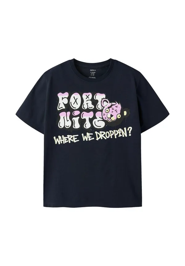 Nkmfrans футболка с принтом bfu fortnite nreg box Name It, Navy Blazer — фото 3