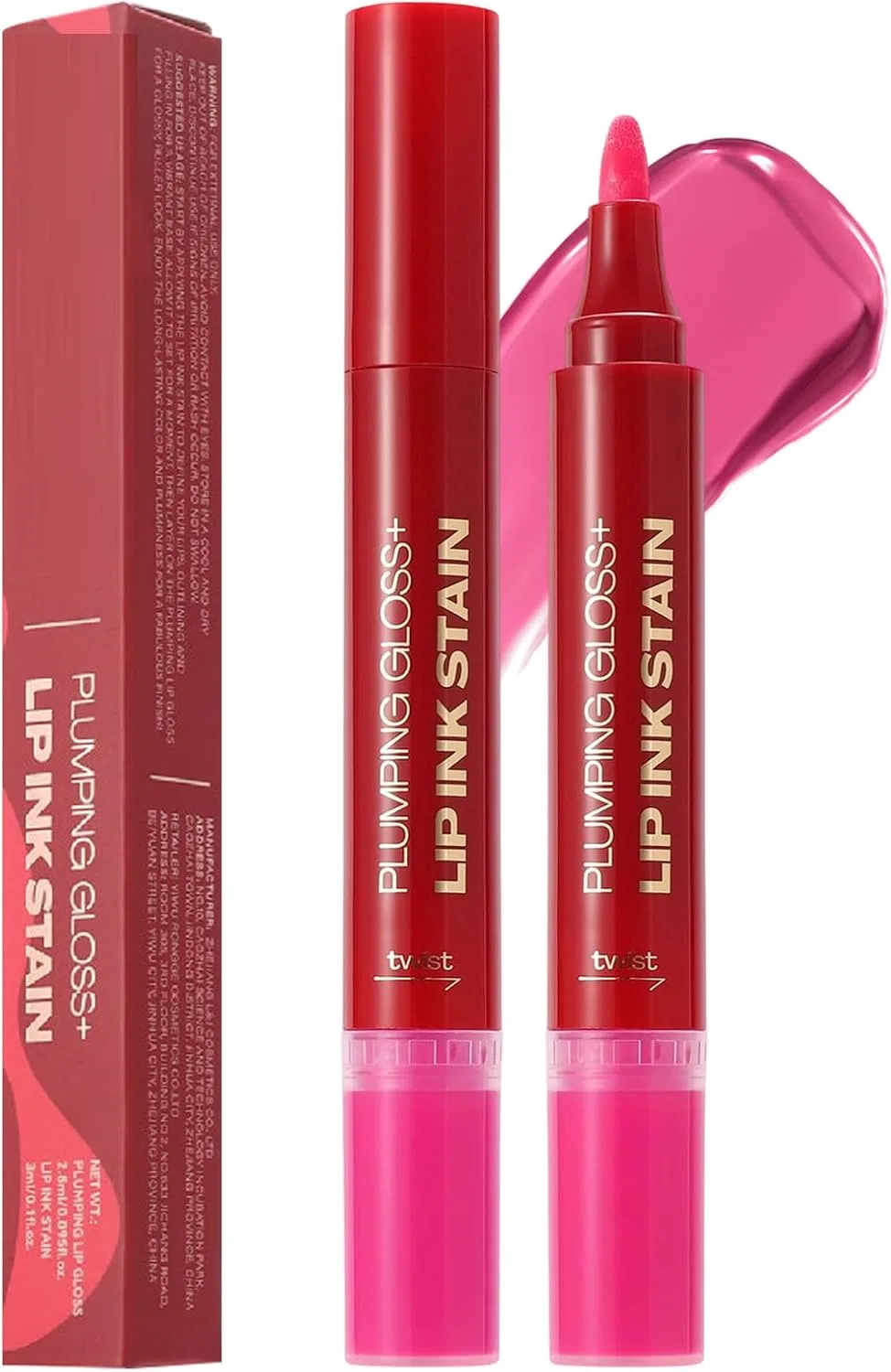 Набор для губ: карандаш и масло от, 1 шт., 3 мл