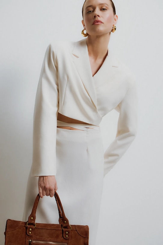 

Женский жакет Answear.Lab, белый