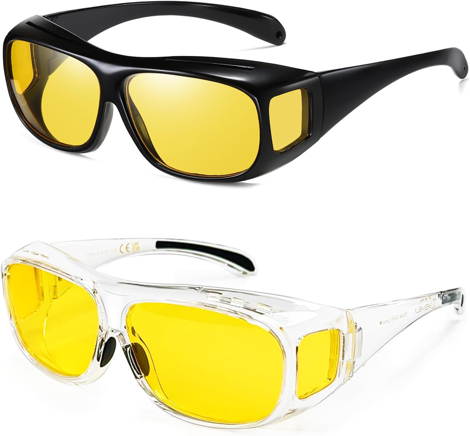 

Поляризованные солнцезащитные очки LIXX с обтекаемой формой для мужчин и женщин, универсальные очки для вождения и ночного видения, можно носить поверх обычных очков, Z4