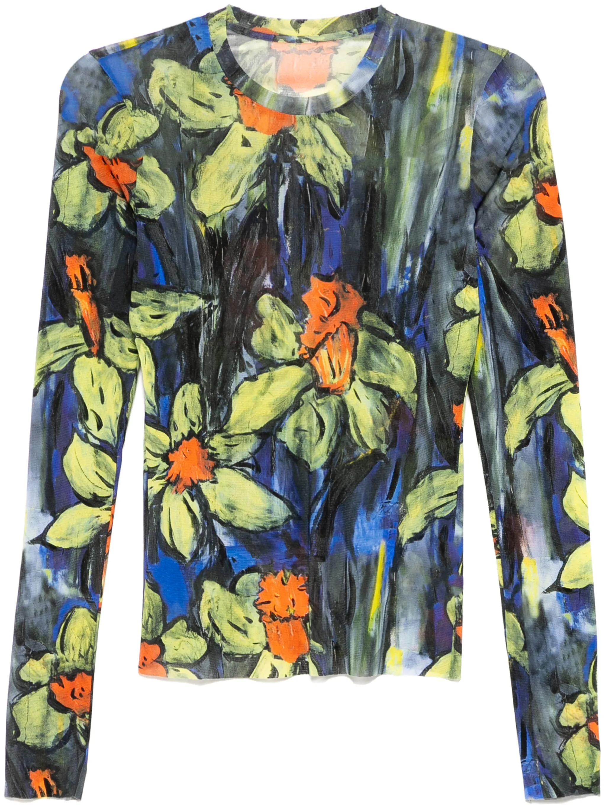 

Футболка с длинными рукавами Jnby, синий