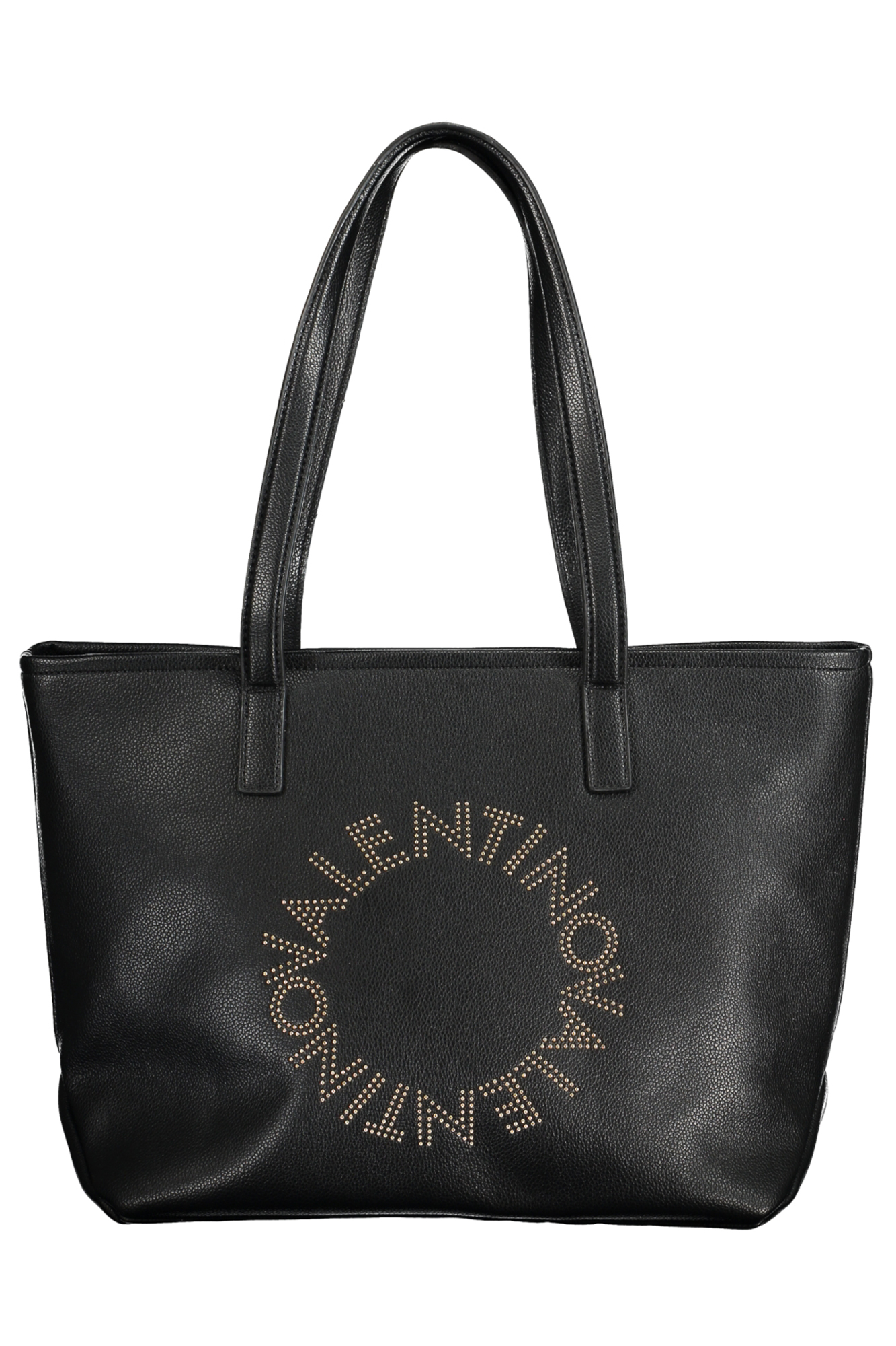 

Сумка женская Valentino с логотипом, черный / золотой