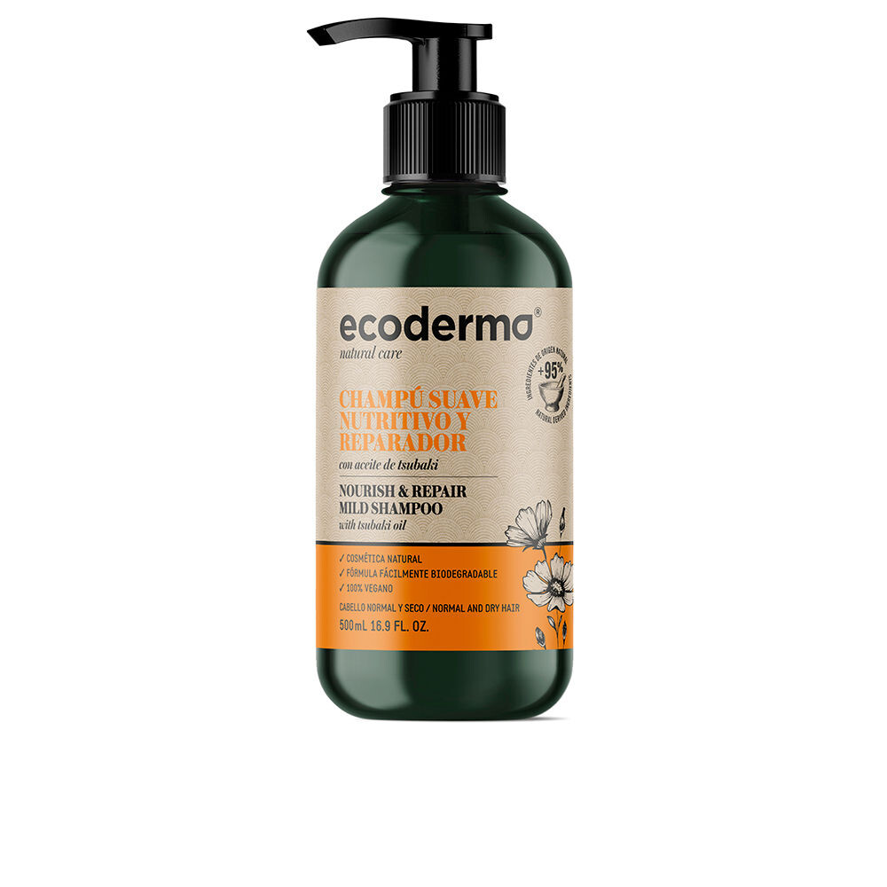 

Увлажняющий шампунь Champú Suave Nutritivo Y Reparador Ecoderma, 500 мл