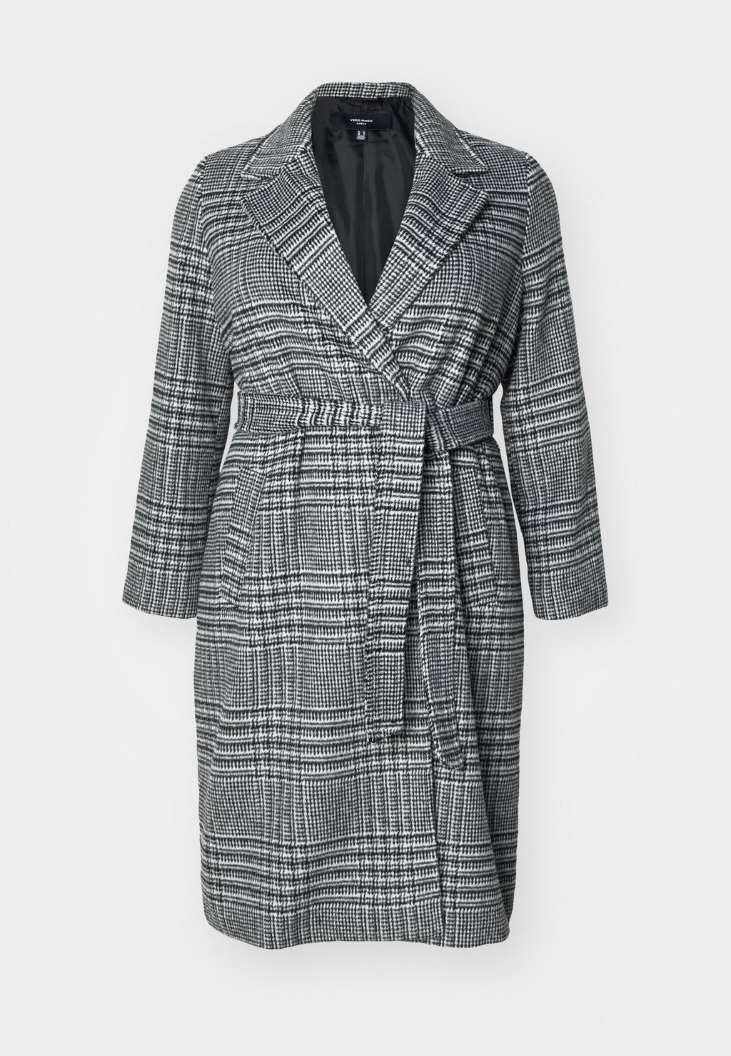 

Классическое пальто VMCLUCK LONG CHECKED COAT Vero Moda Curve, светло-коричневый