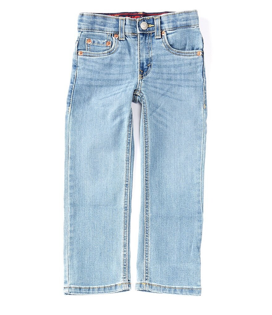 

Джинсы прямого кроя Levi's Little Boys 2T-7X 514, синий