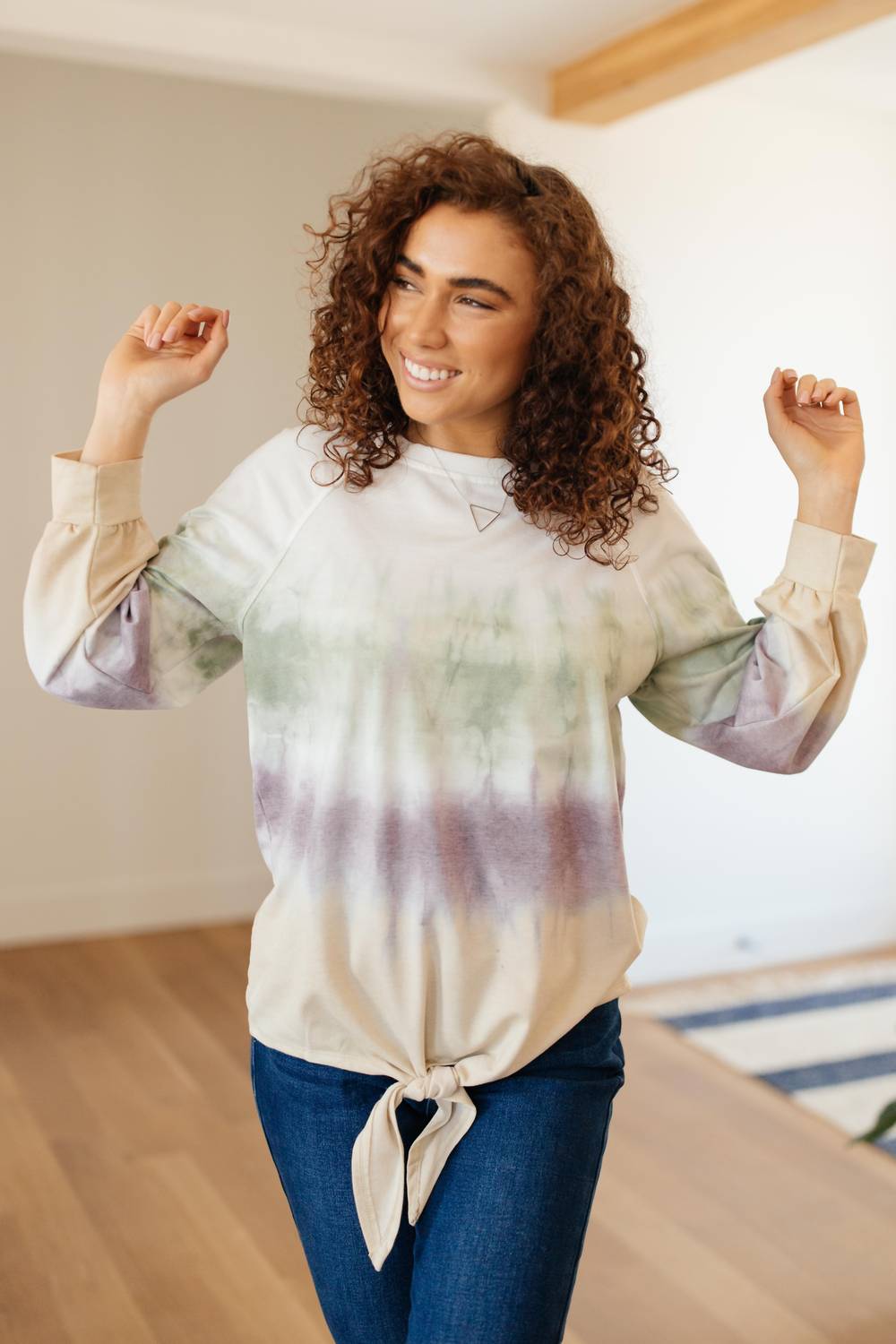 

Топ Living For The Weekend в стиле тай-дай Hayden LA, цвет tie dye