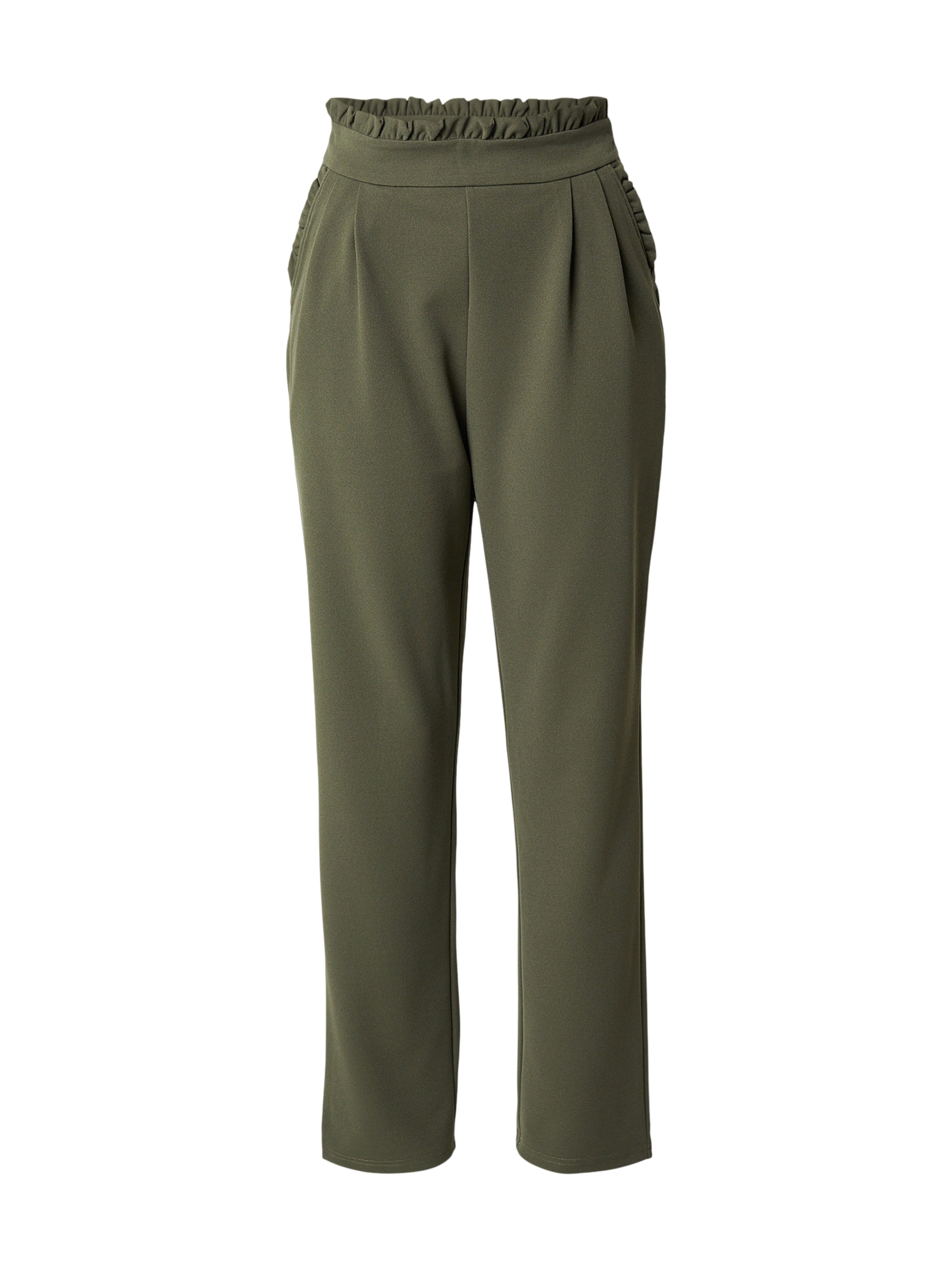 

ABOUT YOU Брюки 'Jeromina' с обычными складками спереди в зеленом цвете