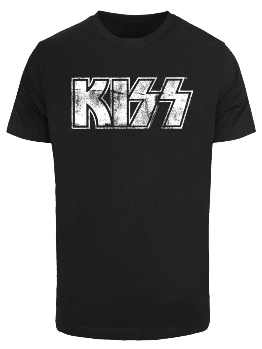 

Рубашка F4NT4STIC Kiss Rock Band, черный