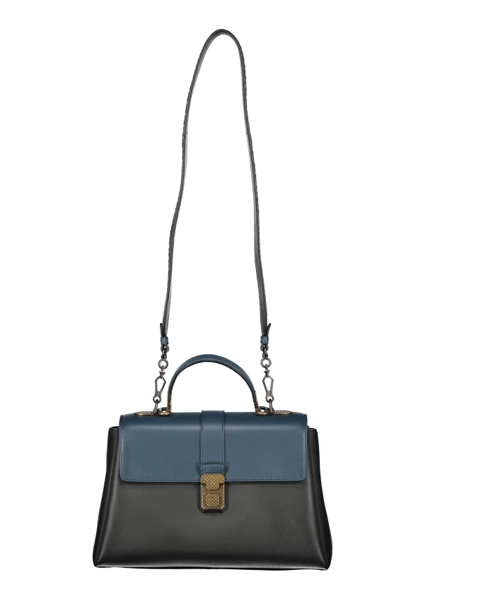 

Классическая кожаная сумка через плечо. Bottega Veneta, мультиколор