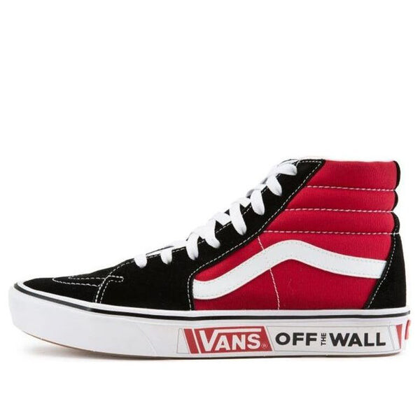 

Кроссовки comfycush sk8-hi black/red Vans, черный