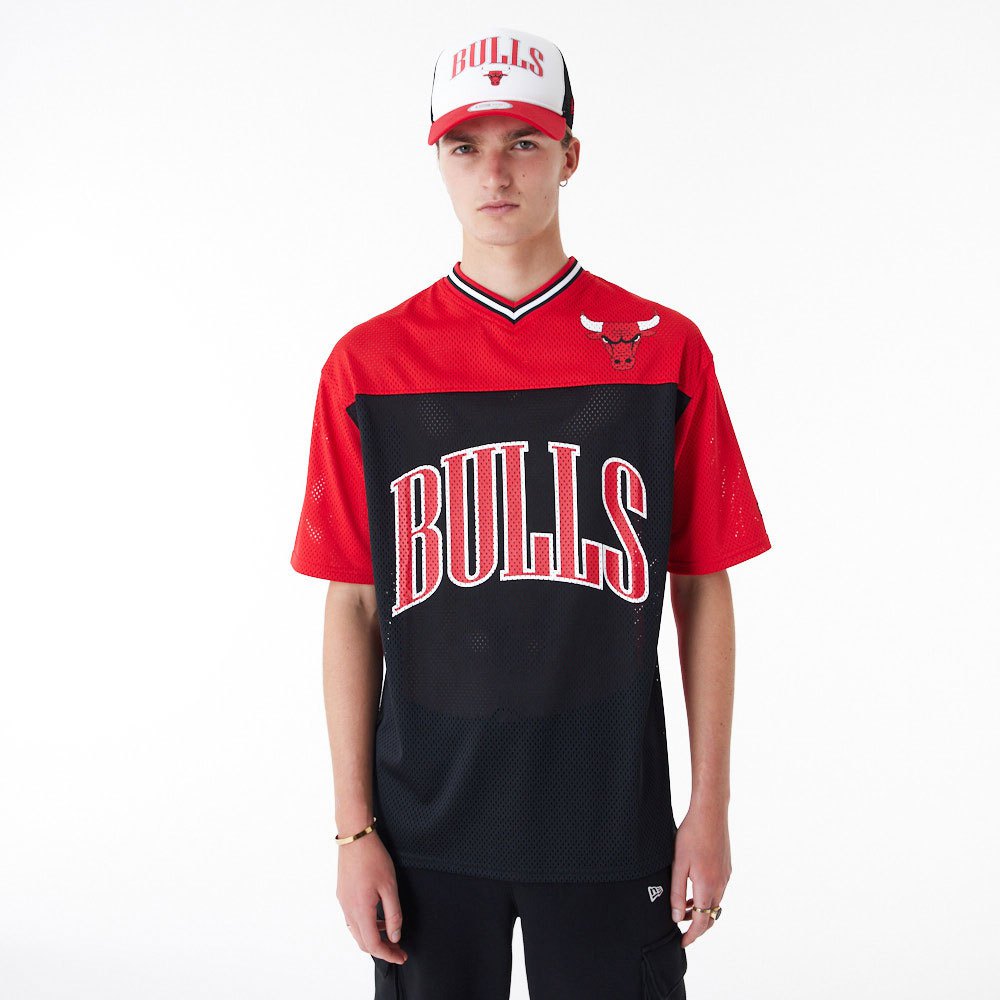 

Футболка с коротким рукавом New Era Arch Grphc Mesh Chicago Bulls, красный