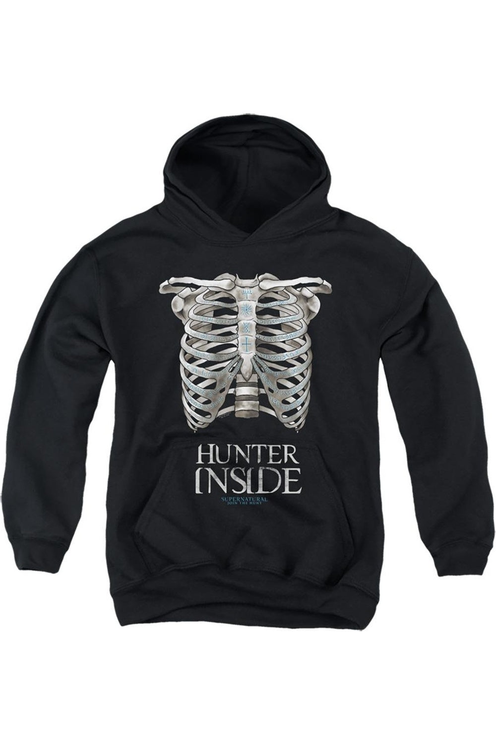 

Толстовка с капюшоном Supernatural Hunter Inside Youth Gildan, черный
