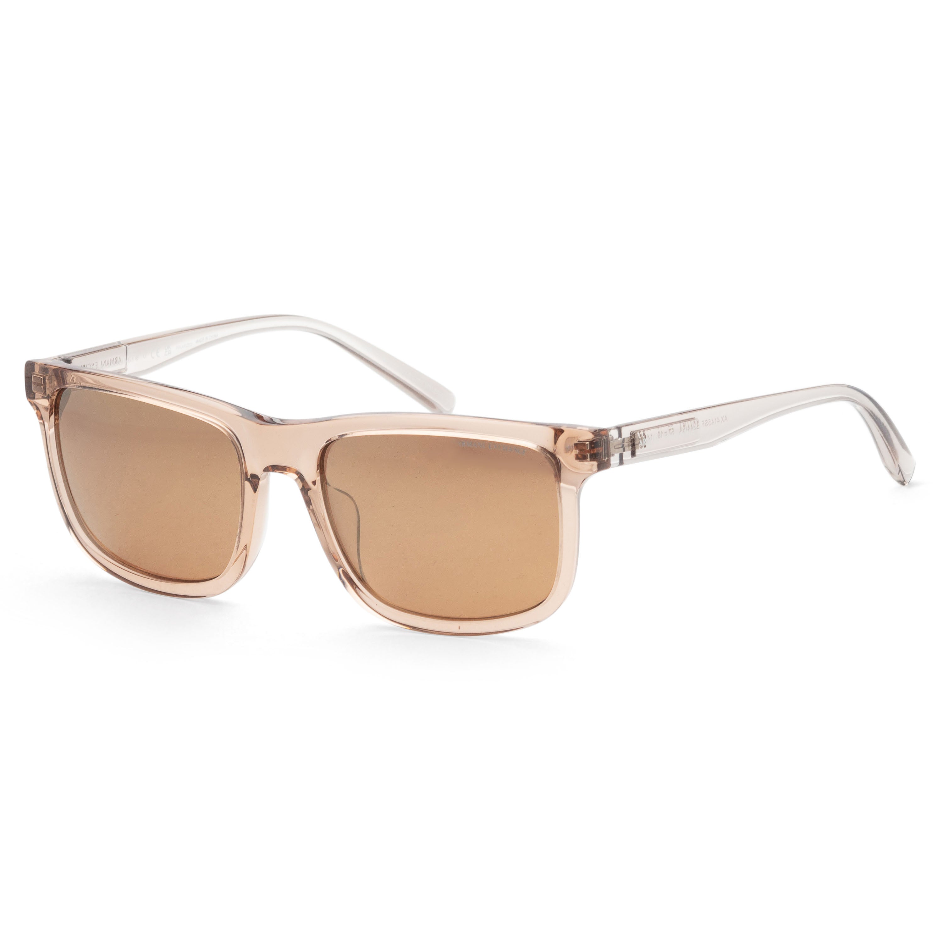 

Armani Exchange мужские 57 мм блестящие прозрачные коричневые солнцезащитные очки