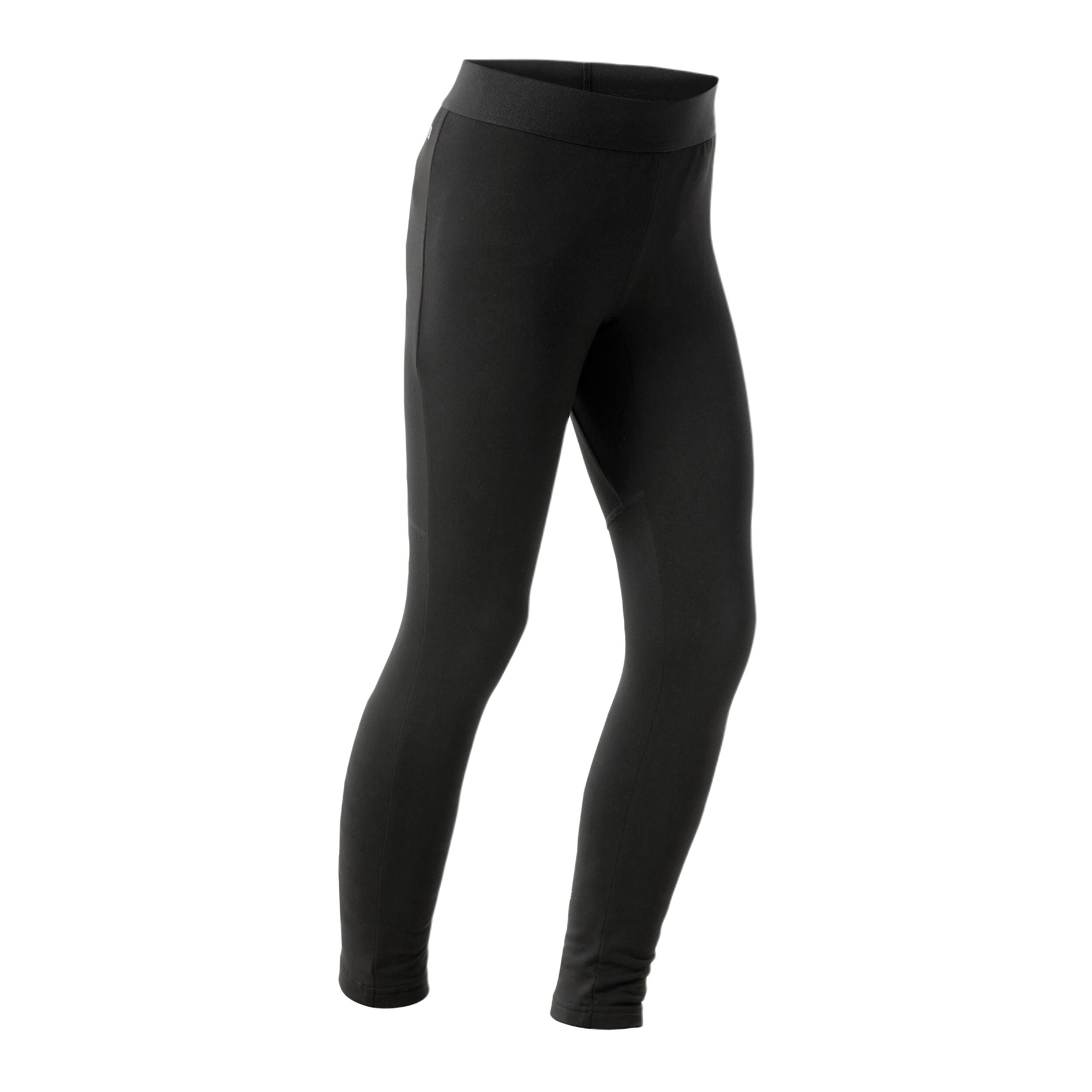 DECATHLON Леггинсы Children Aged 3-7 Years Old Smoky Black — фото 3