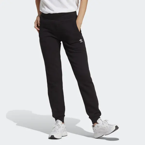 Брюки adicolor essentials slim joggers Adidas, черный — фото 3
