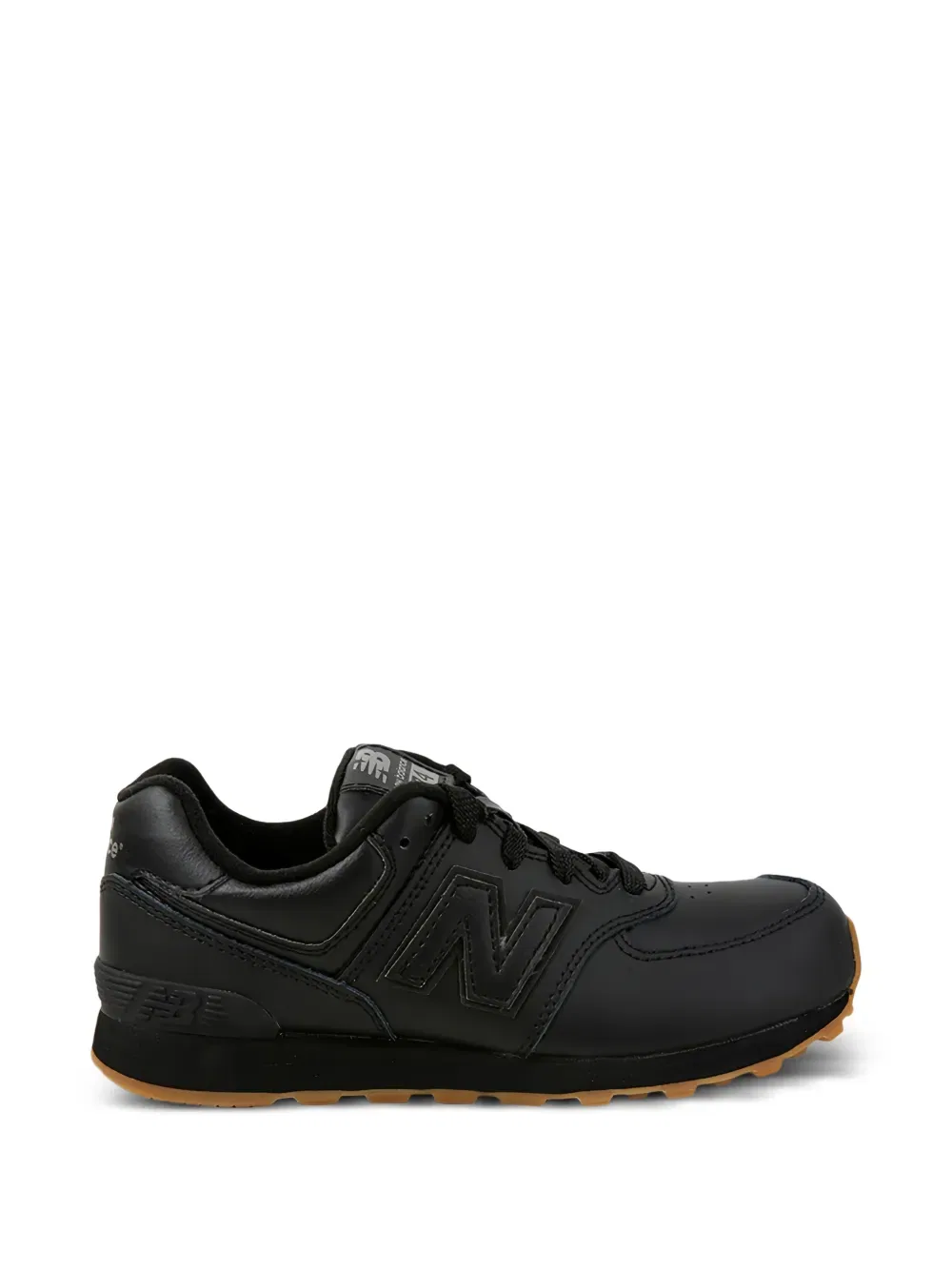 Кроссовки 574 New Balance Kids, черный — фото 2