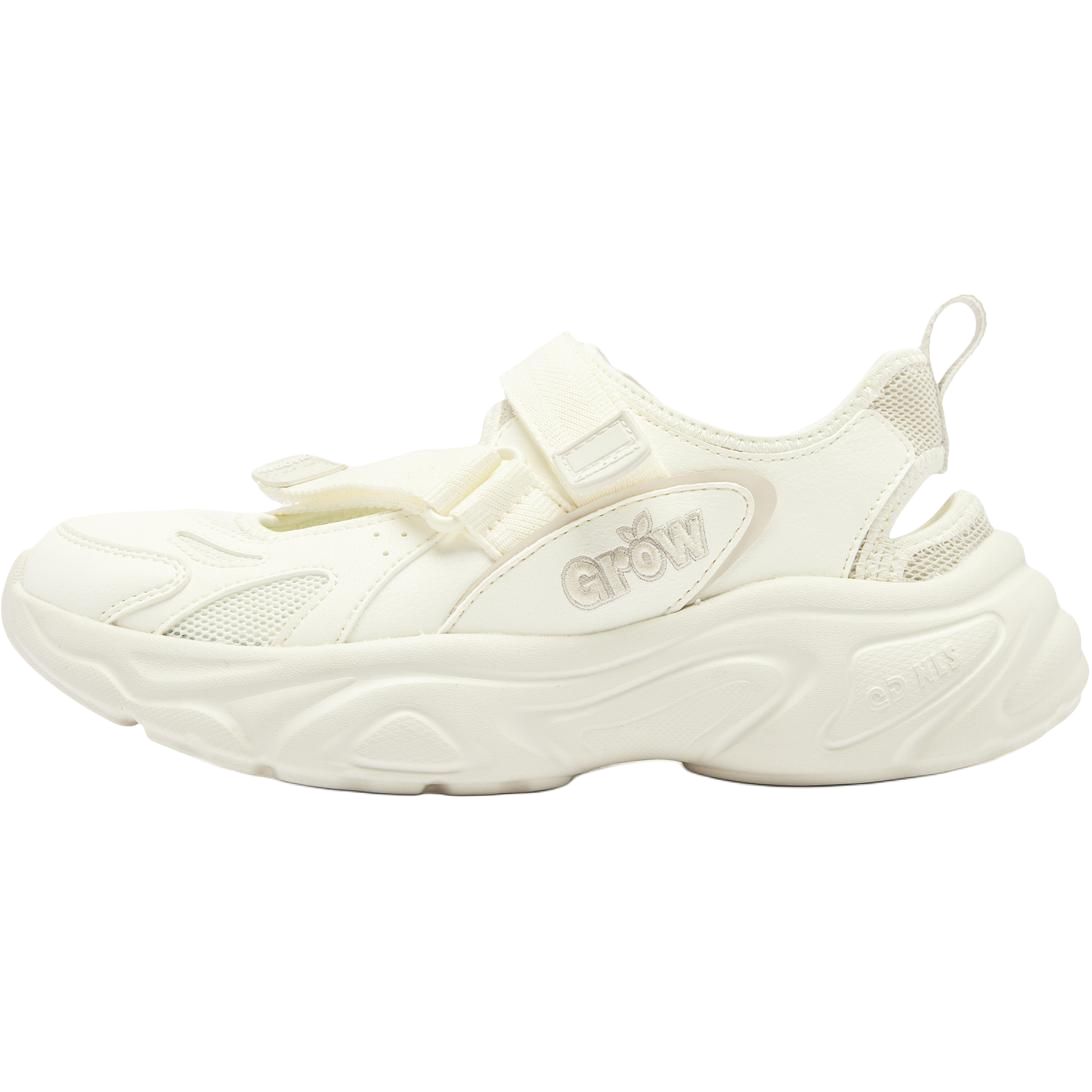 

Кроссовки для бега с низким верхом, устойчивые к скольжению, для детей и подростков QIAODAN, бежевый