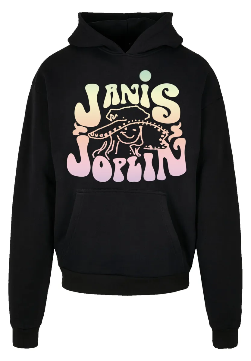 

Толстовка F4NT4STIC "PLUS SIZE Janis Joplin Pastel Logo", принт, черный