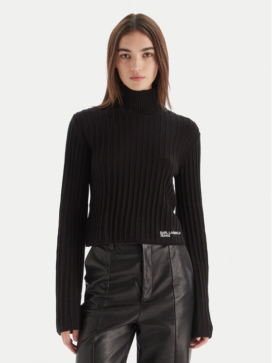 

Водолазка slim fit A4W18021 Karl Lagerfeld Jeans, черный