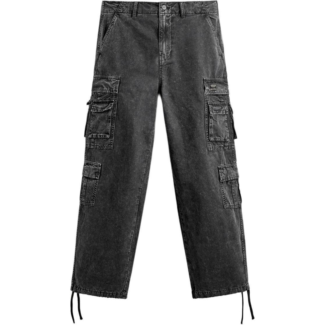 Грузовые штаны мужские ZARA, светло-фиолетовый — фото 3